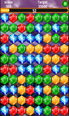 Screenshot of the application Diamonds Duel - #5