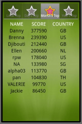 Screenshot of the application Fruit Matcher - #4