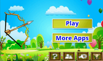 Screenshot of the application Bow Arrow and Balloon - #4