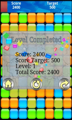 Screenshot of the application Cube Explode - #4