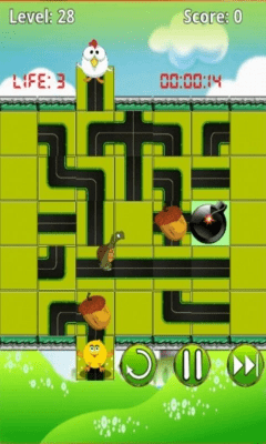 Screenshot of the application Chicken Rescue - #1