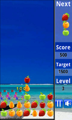 Screenshot of the application Falling Fruits - #4