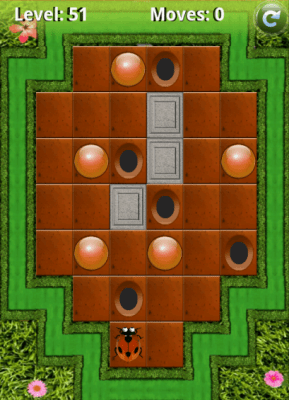 Screenshot of the application Bug Garden - #5