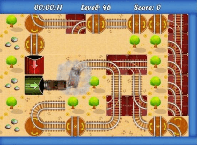 Screenshot of the application Rail Maze - #1