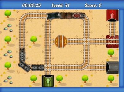 Screenshot of the application Rail Maze - #2
