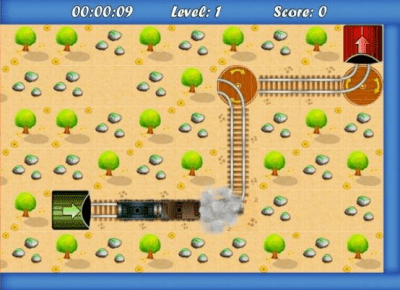 Screenshot of the application Rail Maze - #5