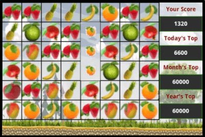 Screenshot of the application Fruit Smasher - #1