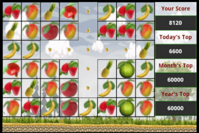 Screenshot of the application Fruit Smasher - #2