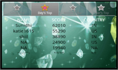 Screenshot of the application Diamond Crasher - #3