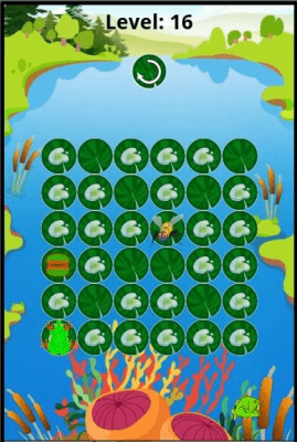 Screenshot of the application Frog Fly - #1