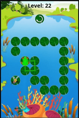 Screenshot of the application Frog Fly - #3