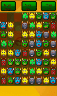 Screenshot of the application Monster Blast - #3