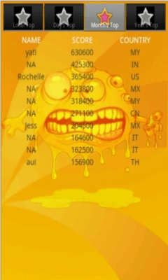 Screenshot of the application Monster Blast - #4