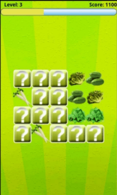 Screenshot of the application Veggie Fun - #3