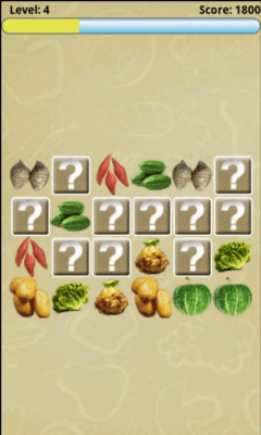 Screenshot of the application Veggie Fun - #4