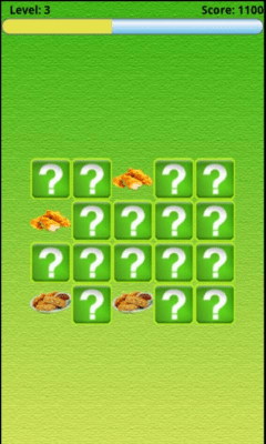 Screenshot of the application Fast Food Matcher - #3