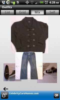 Screenshot of the application ClosetVirtual - #5