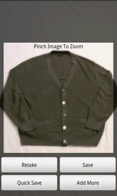 Screenshot of the application ClosetVirtual - #8