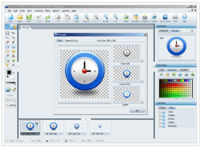Screenshot of the application IconCool Studio Pro - #2