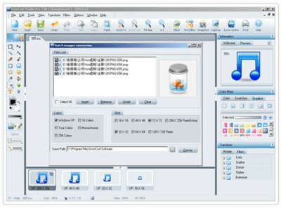 Screenshot of the application IconCool Studio Pro - #3