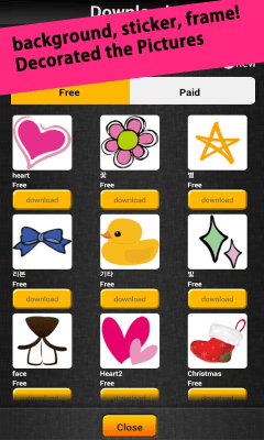 Screenshot of the application Picq - merging photos - #4