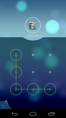 Screenshot of the application AppLock Theme 7 - #4