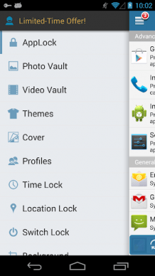 Screenshot of the application AppLock Theme 7 - #8