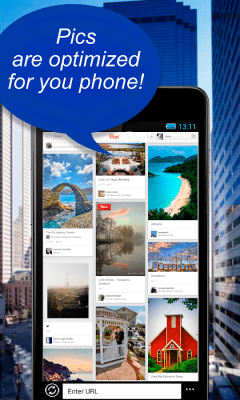 Screenshot of the application US Browser - #4