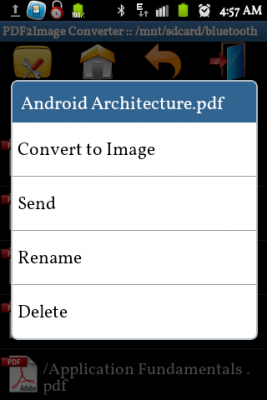 Screenshot of the application PDF to Image Converter - #4