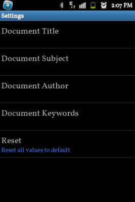 Screenshot of the application RTF to PDF Converter - #5