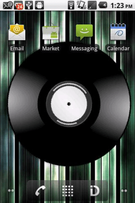 Screenshot of the application Vinyl Record Live Wall Paper - #1