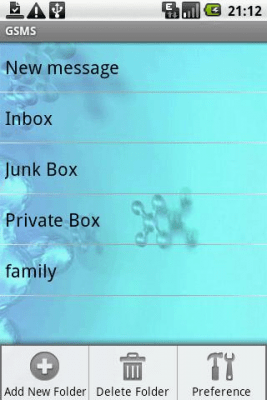Screenshot of the application GSMS Trial - #3