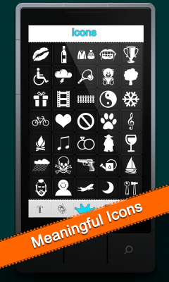 Screenshot of the application KEEP CALM POSTER STUDIO - #5