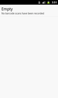 Screenshot of the application QR Code Scanner and Generator - #5
