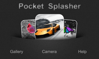 Screenshot of the application Pocket Color Splasher - #1