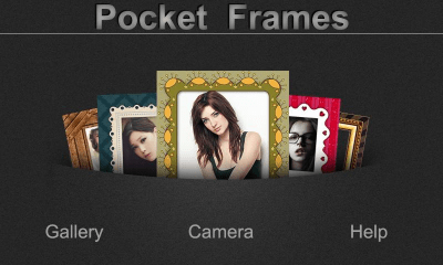 Screenshot of the application Pocket Frames - #1