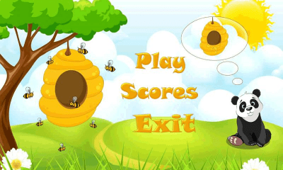 Screenshot of the application Panda and Bees - Free Qilox - #1