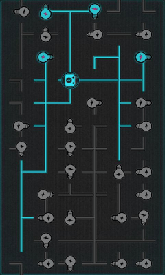 Screenshot of the application Light Bulb Game : Brain Teaser - #2