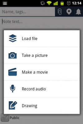Screenshot of the application Deepmemo - #4
