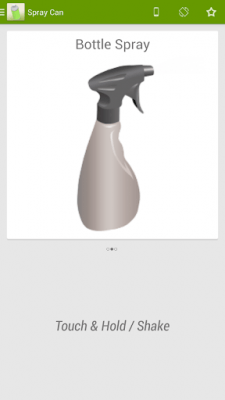 Screenshot of the application Spray Can - #2
