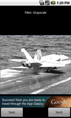 Screenshot of the application Pic FX (photo filters) - #5