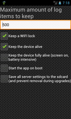 Screenshot of the application Torrent Tracker - #8