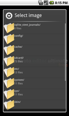 Screenshot of the application Photo Editor Ultimate Free - #8