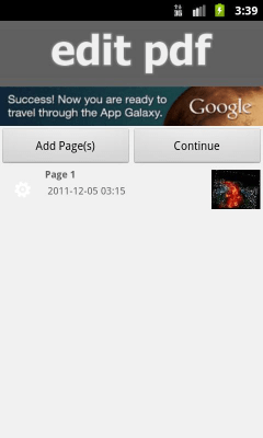 Screenshot of the application Scan to PDF Free - #4