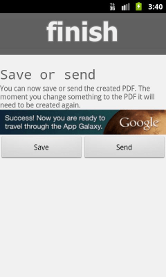 Screenshot of the application Scan to PDF Free - #7
