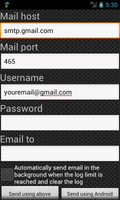 Screenshot of the application SMS Gateway Ultimate - #8