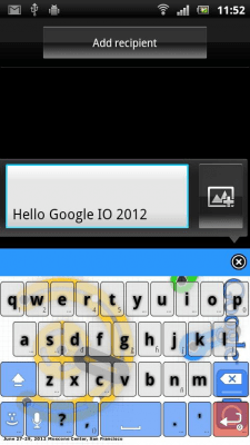 Screenshot of the application Google IO 2012 ASK Theme - #1