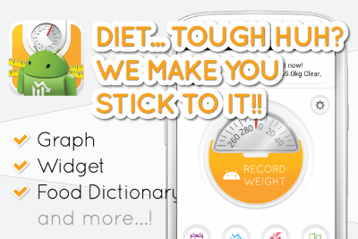 Screenshot of the application Diet Weight Diary - Lose 2X! - #1