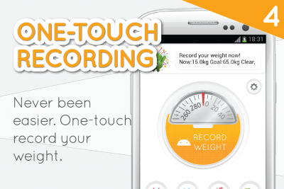 Screenshot of the application Diet Weight Diary - Lose 2X! - #5
