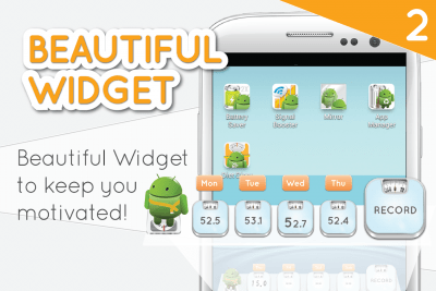 Screenshot of the application Diet Weight Diary - Lose 2X! - #15